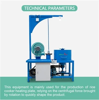 Single - Station Manual Centrifugal Force Casting Machine